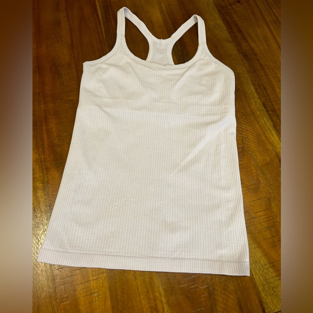 LULULEMON Ebb to Street Tank PETAL PINK size 8